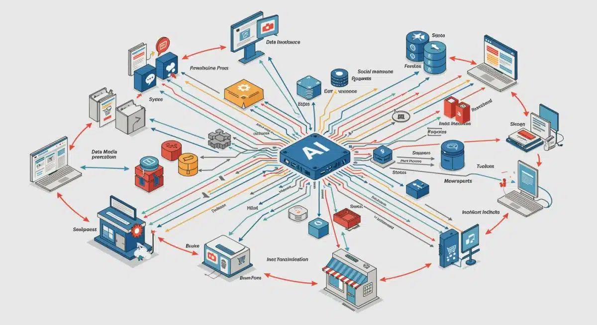 Data flow network for scalable hyper-personalization across customer journeys.