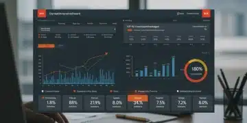 Establishing Clear KPIs: 18% Campaign Performance Boost for US Brands Dashboard showing marketing KPIs and 18% campaign performance improvement target